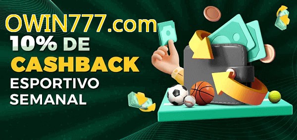 10% de bônus de cashback na OWIN777.com