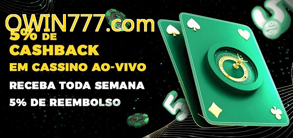 Promoções do cassino ao Vivo OWIN777.com